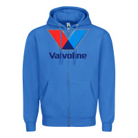True Royal Valvoline Zipper Hoodie - linhVisuals