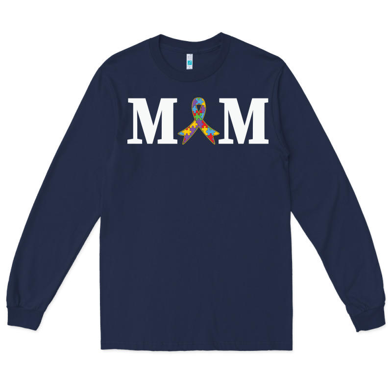 Lil Autism Mom Long Sleeve Tee by CowhideDigitalArt | Teevron