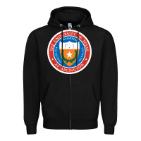 Black university of texas at arlington seal Zipper Hoodie - linhVisuals