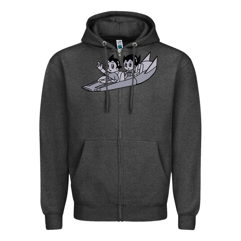 Newastro Boy And Uran Zipper Hoodie by linhVisuals | Teevron
