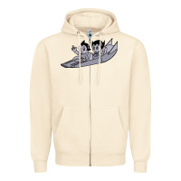 Sandshell newastro boy and uran Zipper Hoodie - linhVisuals