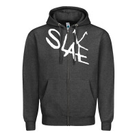 Charcoal Heather Prince Slave Zipper Hoodie - linhVisuals