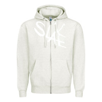 Oatmeal Heather Prince Slave Zipper Hoodie - linhVisuals