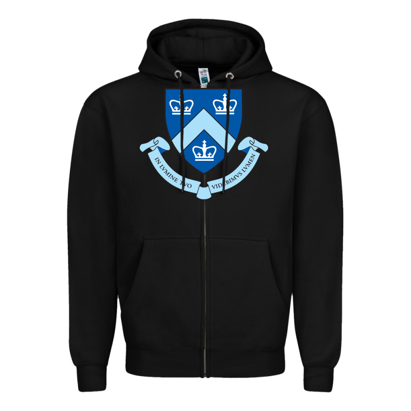 Columbia University Shield Zipper Hoodie by linhVisuals | Teevron