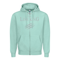 Seafoam funny drugs the line king design Zipper Hoodie - linhVisuals