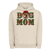 Pigment French Oak Christmas English Bulldog Mom Urban Hoodie - RanaPortraitStore