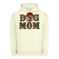 Pigment Pistachio Christmas English Bulldog Mom Urban Hoodie - RanaPortraitStore