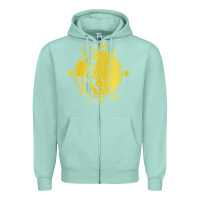Seafoam time team Zipper Hoodie - linhVisuals
