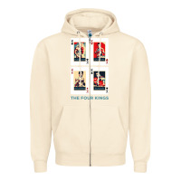 Sandshell the four kings of boxing Zipper Hoodie - linhVisuals