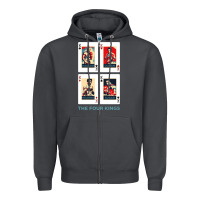 Smoke the four kings of boxing Zipper Hoodie - linhVisuals