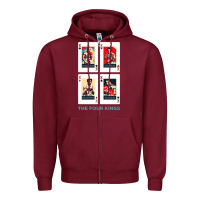 The Four Kings Of Boxing Zipper Hoodie | Teevron