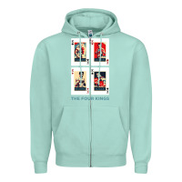 Seafoam the four kings of boxing Zipper Hoodie - linhVisuals