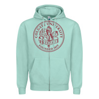 Seafoam colgate university seal Zipper Hoodie - linhVisuals
