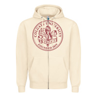 Sandshell colgate university seal Zipper Hoodie - linhVisuals