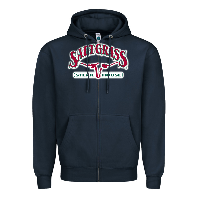 Saltgrass Steakhouse Zipper Hoodie by linhVisuals | Teevron