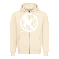Sandshell The Hunger Games Trilogy Zipper Hoodie - linhVisuals