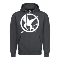 Smoke The Hunger Games Trilogy Zipper Hoodie - linhVisuals
