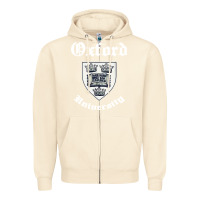Sandshell vintage oxford university 80s 90s Zipper Hoodie - linhVisuals