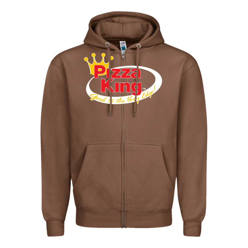Pizza King Cowboy Zipper Hoodie by linhVisuals | Teevron