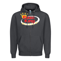 Smoke pizza king cowboy Zipper Hoodie - linhVisuals