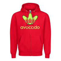 Newavocado Originals Three Stripes Zipper Hoodie | Teevron