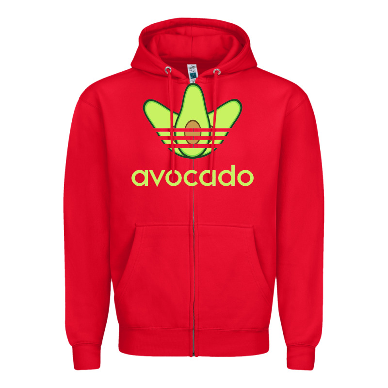 Newavocado Originals Three Stripes Zipper Hoodie by linhVisuals | Teevron