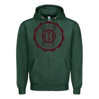 Sports Green eastern kentucky university seal Zipper Hoodie - linhVisuals