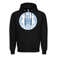 Black eastern illinois university seal Zipper Hoodie - linhVisuals