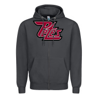 Smoke peterborough team Zipper Hoodie - linhVisuals