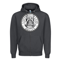 Smoke university of utah seal Zipper Hoodie - linhVisuals