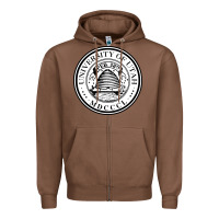 Chestnut university of utah seal Zipper Hoodie - linhVisuals
