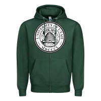 Sports Green university of utah seal Zipper Hoodie - linhVisuals