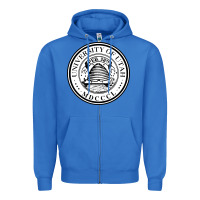 True Royal university of utah seal Zipper Hoodie - linhVisuals
