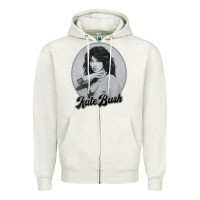 Oatmeal Heather kate bush legend song Zipper Hoodie - linhVisuals