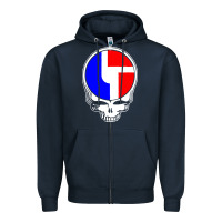 Navy the disco biscuits best Zipper Hoodie - linhVisuals