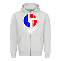 Dove Grey the disco biscuits best Zipper Hoodie - linhVisuals