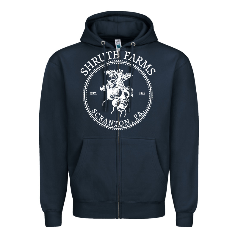 Shrute Farms Original Zipper Hoodie by linhVisuals | Teevron
