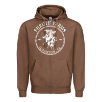 Chestnut shrute farms original Zipper Hoodie - linhVisuals