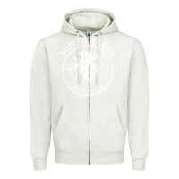 Oatmeal Heather shrute farms original Zipper Hoodie - linhVisuals