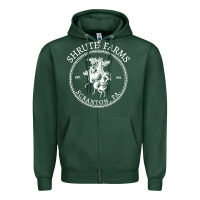 Sports Green shrute farms original Zipper Hoodie - linhVisuals