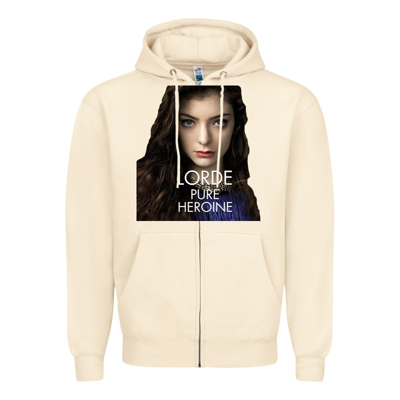 Lorde Zipper Hoodie by linhVisuals | Teevron