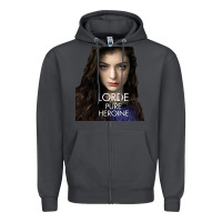 Smoke Lorde Zipper Hoodie - linhVisuals