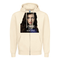 Sandshell Lorde Zipper Hoodie - linhVisuals