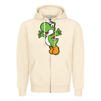 Sandshell yoshi Zipper Hoodie - linhVisuals