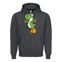 Smoke yoshi Zipper Hoodie - linhVisuals