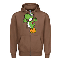 Chestnut yoshi Zipper Hoodie - linhVisuals