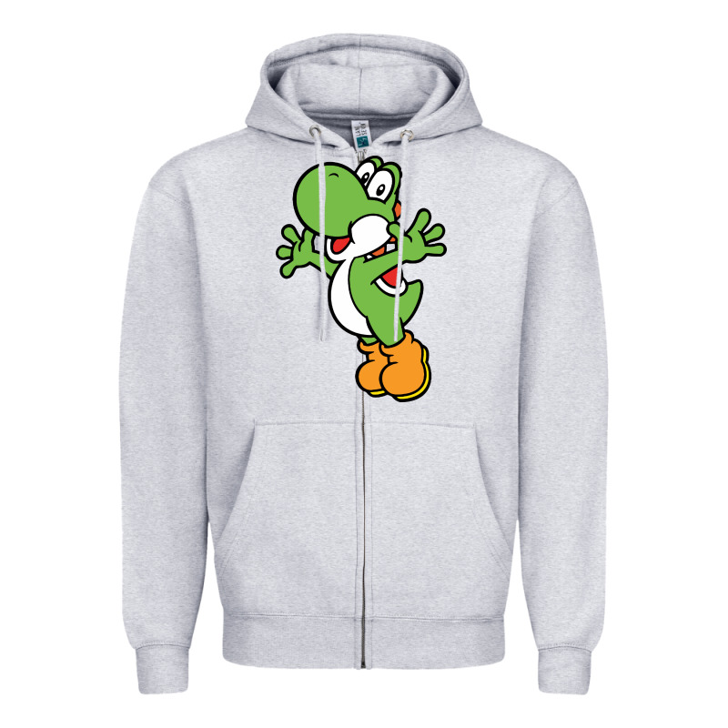 Yoshi Zipper Hoodie by linhVisuals | Teevron