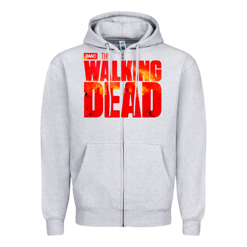 The Walking Dead Blood Zipper Hoodie by linhVisuals | Teevron
