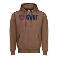Chestnut uswnt champion Zipper Hoodie - linhVisuals