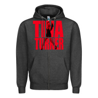 Charcoal Heather tina Zipper Hoodie - linhVisuals